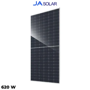 پنل خورشیدی 620 وات دوطرفه برند ja solar