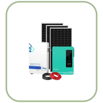 پکیج برق خورشیدی 6 کیلووات