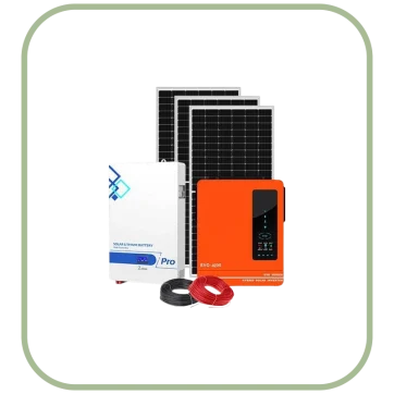 پکیج برق خورشیدی 4 کیلووات