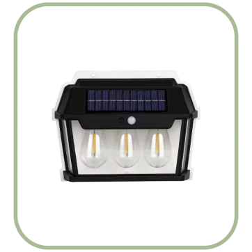 دیوارکوب خورشیدی سه لامپ مدل HW-999-3W