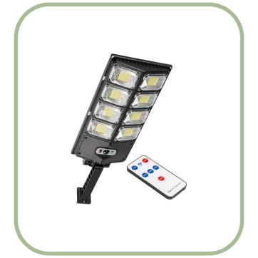 چراغ خیابانی خورشیدی 8 لنز مدل W789B-4