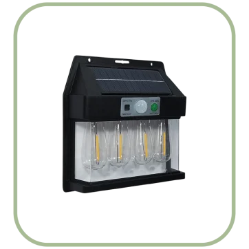 دیوارکوب خورشیدی ۴ لامپ مدل YX-777-4W