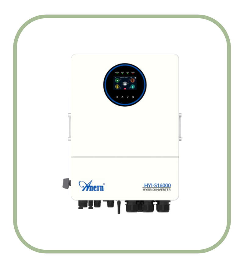 s16000 اینورتر هیبریدی خورشیدی Anern مدل AN-HYI-S16000